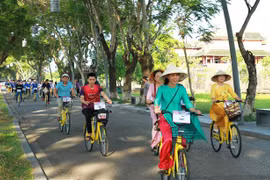 越南顺化市积极响应6.3世界自行车日
