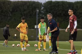 2023多哈杯：越南队进行最后一场训练