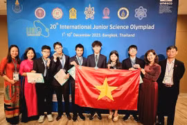 越南学生在2023年国际青少年科学奥林匹克竞赛中夺得6枚奖牌