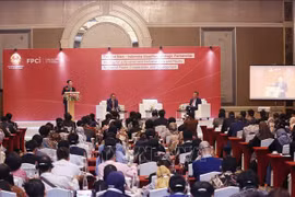 印尼媒体浓墨重彩报道越南国会主席王廷惠政策演讲