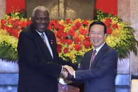 越南国家主席武文赏会见古巴全国人民政权代表大会主席