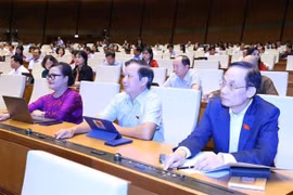 越南第十五届国会第六次会议通过关于2024年国家预算决议及国家预算分配方案的决议