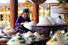 榄仁叶斗笠 – 承天顺化省的招牌产品