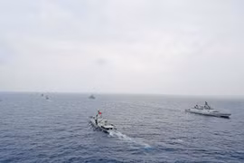 越南海军参加东盟—印度海上演习取得圆满成功