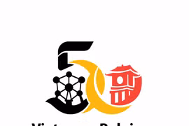 越南与比利时建交50周年纪念标志正式亮相