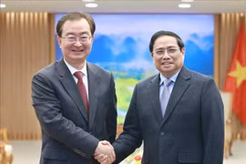 越南政府总理范明政会见中国云南省委书记王宁
