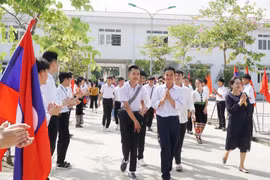 越南乂安省为老挝学生提供高中教育