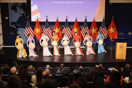 越南国庆节和越美关系提升为全面战略伙伴关系庆祝活动在美国举行