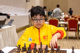 越南队在2023年世界青年国际象棋锦标赛中夺得10枚奖牌