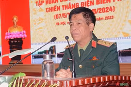 庆祝奠边府大捷70周年阅兵培训班正式开班