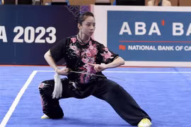 第32届东运会：杨翠薇在5月11日比赛日内为越南体育代表团拿下首枚金牌