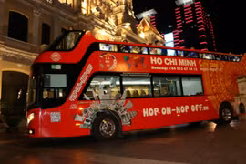 胡志明市首次推出城市夜游旅游项目