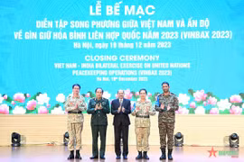 2023年越印联合国维和行动双边演习落幕