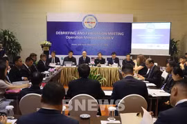 第五期“湄龙行动”实施结果总结会议在河内举行