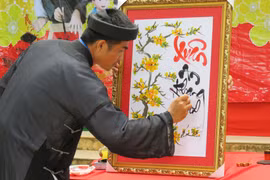 春节书法艺术节热闹登场