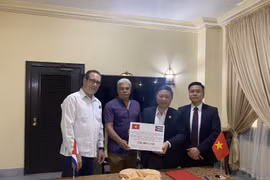 胡志明市支持古巴马坦萨斯省灾后重建工作