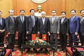 促进越南祖国阵线与中国政协的关系