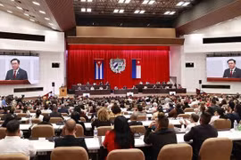 越南国会主席王廷惠出席古巴第十届国民议会特别会议