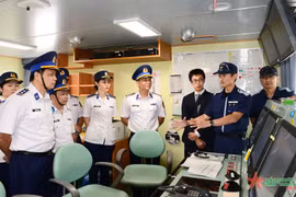 越南海警在日本开展业务交流活动