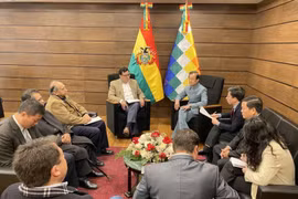 越南共产党代表团对玻利维亚进行工作访问