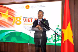 越南国庆招待会首次在爱尔兰举行