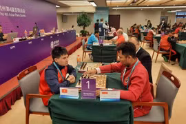 2023年亚残运会：越南国际象棋队摘下五枚银牌