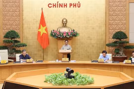 越南政府总理范明政主持召开2023年8月政府立法工作专项会议