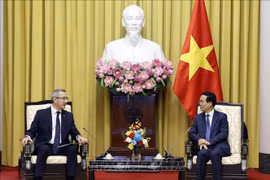 越南国家主席武文赏会见俄罗斯卡卢加州州长