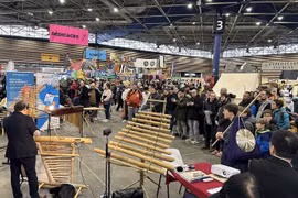 越南文化空间成为2023年亚洲展会的亮点