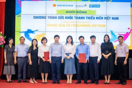 “越南青少年的健康”项目正式启动