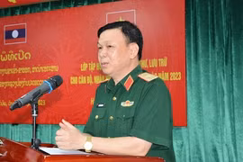 进一步深化越老两军如胶似漆的关系