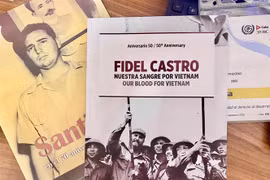 “菲德尔·卡斯特罗——为了越南，愿献出自己的鲜血！”一书在古巴出版