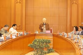 阮富仲总书记主持召开中央反腐败反消极指导委员会常务会议