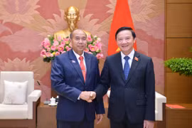 进一步深化越南与老挝国会之间的务实合作