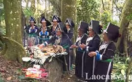 林神祭祀仪式--老街省各少数民族保护森林的承诺