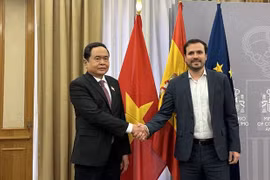 越南国会常务副主席陈青敏与西班牙参众两院领导举行会谈