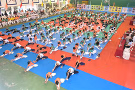 第九届瑜伽国际日 ：同一个世界同一个健康