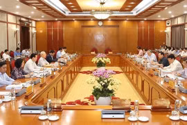 阮富仲总书记：将乂安省发展成为中部以北地区的经济和文化中心