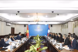 越老外交部第八次政治磋商在万象举行