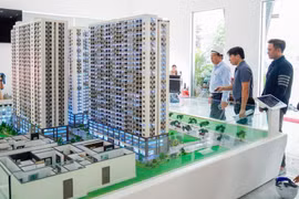 海防市促进保障性住房项目施工进度