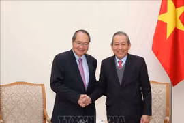 越南政府副总理张和平：越南与新加坡通过刑事司法协助加强打击犯罪合作