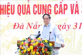 范明政在关于提高在线公共服务提供和使用效率全国性专题会议上发言。图自越通社