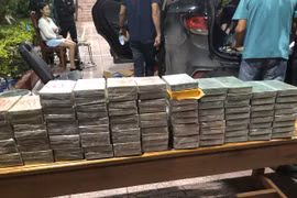 广南省边防部队与职能力量查获毒品198公斤。图自越通社