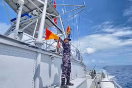 印尼KRI Kakap-811号船舰艇参加巡逻。图自Indonesia Defense
