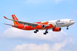 资料图。越捷航空供图