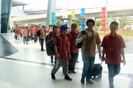 42名遭印尼扣留的越南渔民获释