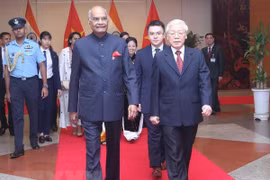 印度总统拉姆·纳特·科温德圆满结束对越的国事访问