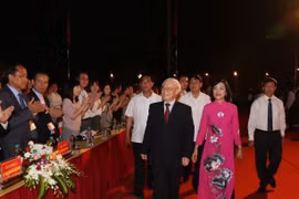 阮富仲出席大瞿越国建国1050周年纪念典礼