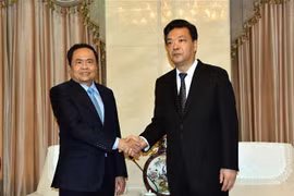 越南祖国阵线高级代表团对中国进行工作访问