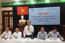 越南天主教建国卫国教徒第7届代表大会将于本月12日至13日召开